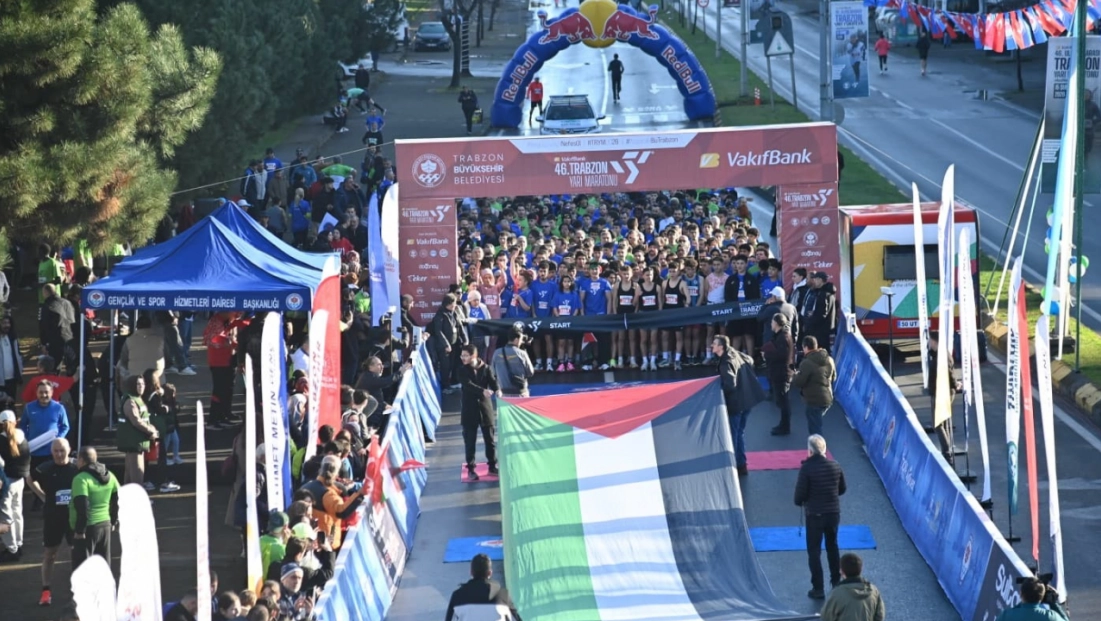 46. Uluslararası Trabzon Yarı Maratonu koşuldu
