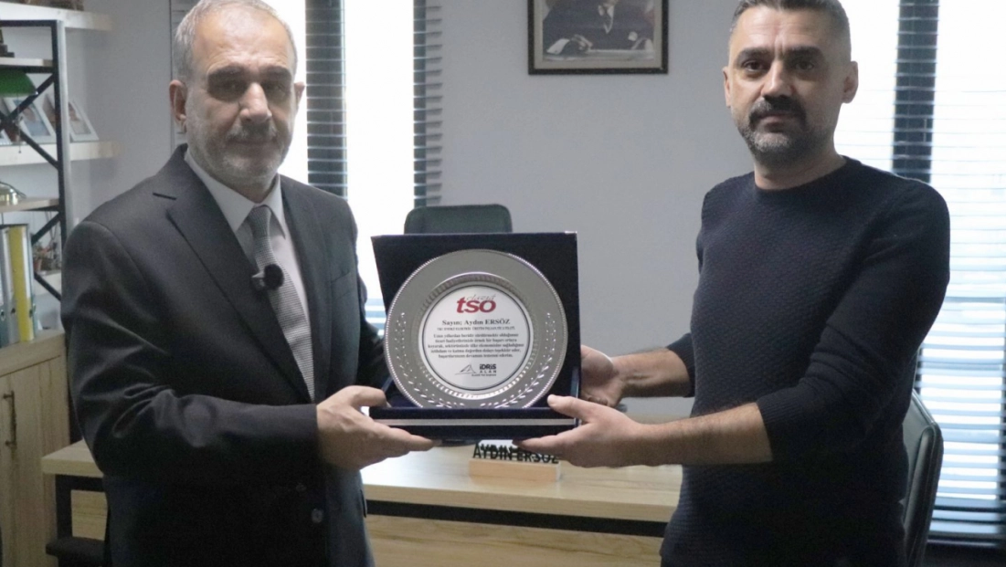 Başkan Alan’dan Aydın Ersöz’e Ziyaret