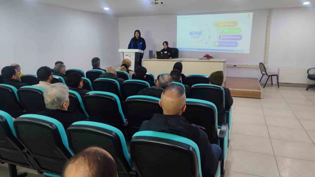 Elazığ'da afet farkındalık eğitimleri