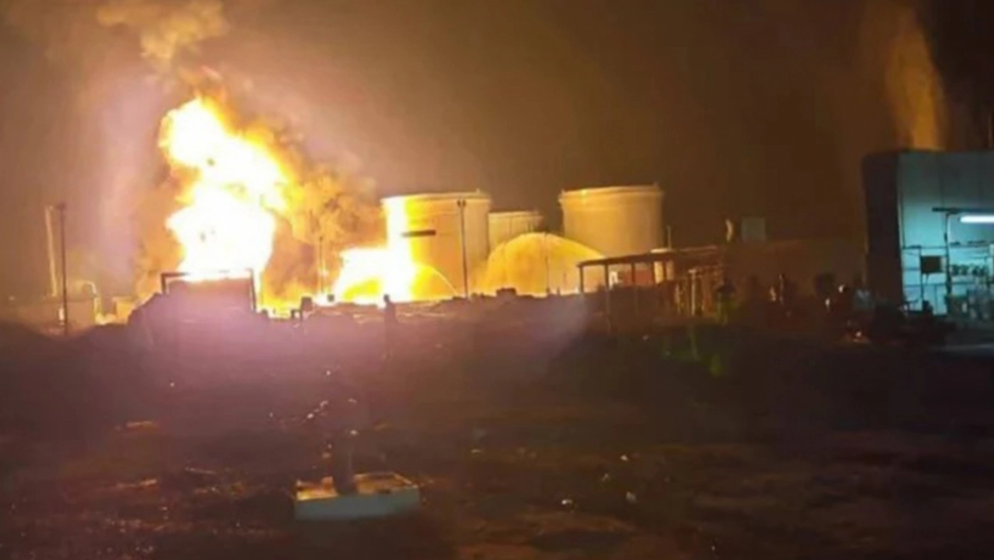 Irak’ta petrol rafinerisinde yangın: 1 ölü, 13 yaralı