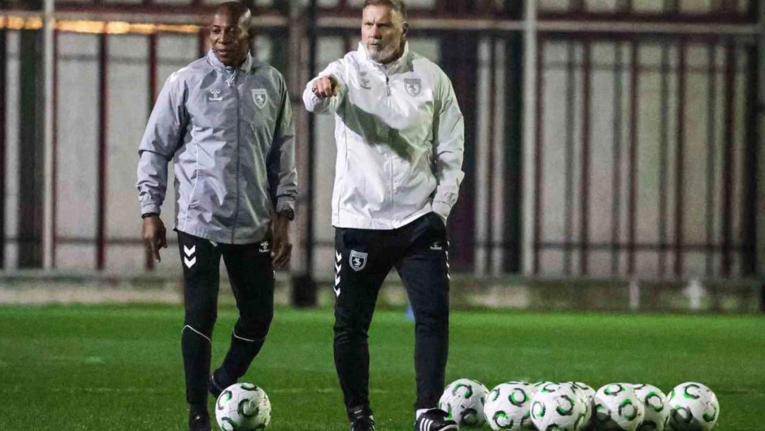 Thorsten Fink, Samsunspor'un başında ilk antrenmanına çıktı