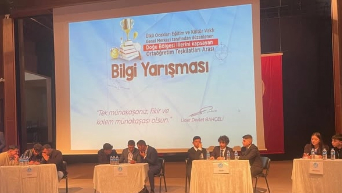 Ülkü Ocakları Eğitim ve Kültür Vakfı’ndan Doğu Anadolu’da Bilgi Şöleni