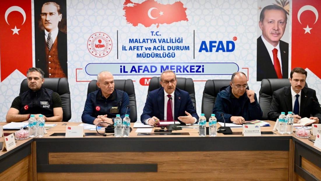 Vali Seddar Yavuz, İl Afet Risk Azaltma Planı Toplantısına Katıldı