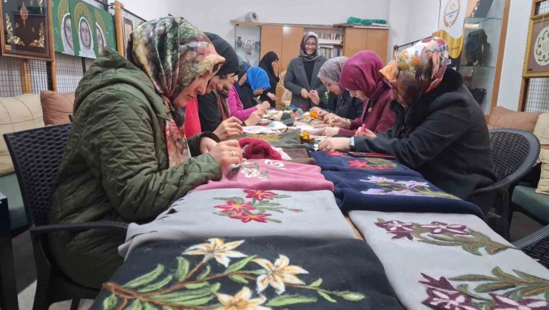 Van'da kadın emeği sanata ve ekonomiye katkı sağlıyor