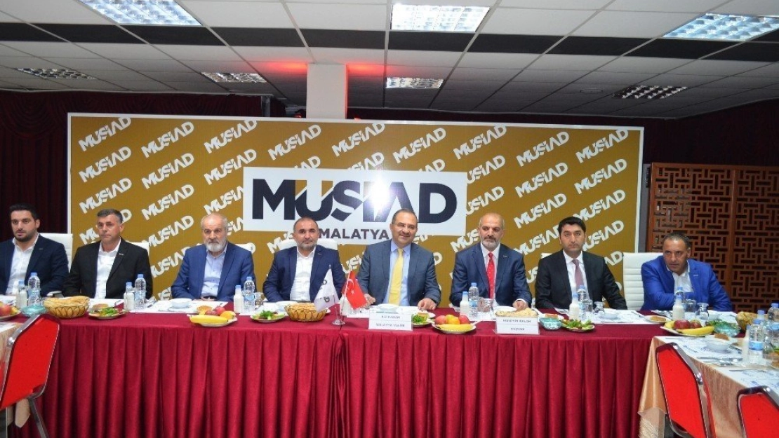 MÜSİAD Dost Meclisi'nin konuğu Vali Kaban oldu