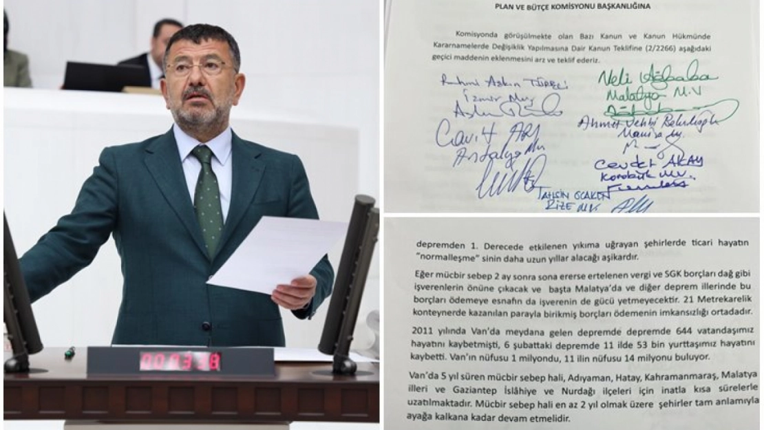 Ağbaba Mücbir Sebep 31 Aralık 2026'ya Kadar Uzatılmalı