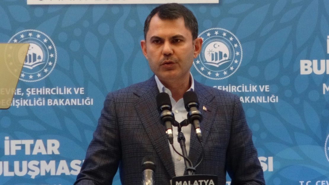 Bakan Kurum: 2025 yılı sonunda konutlarını ve işyerlerini teslim etmiş olacağız