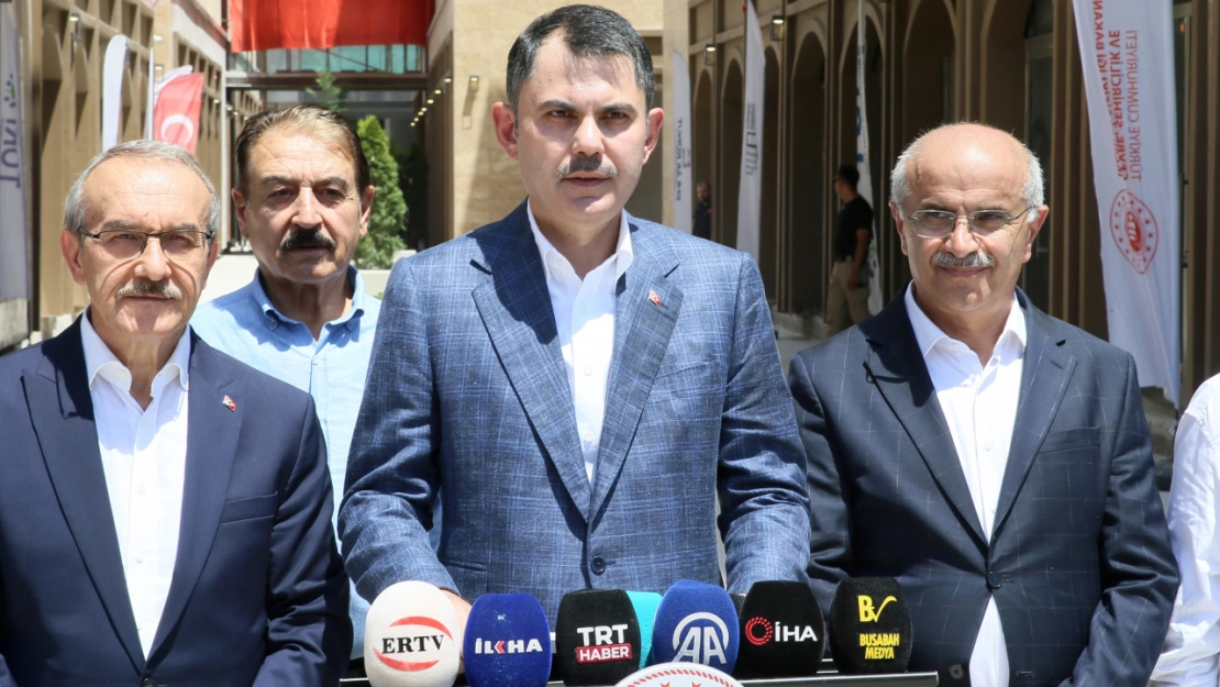 Bakan Kurum: 'Deprem Bölgesinde Günde 550 Konut İnşa Ediyoruz'
