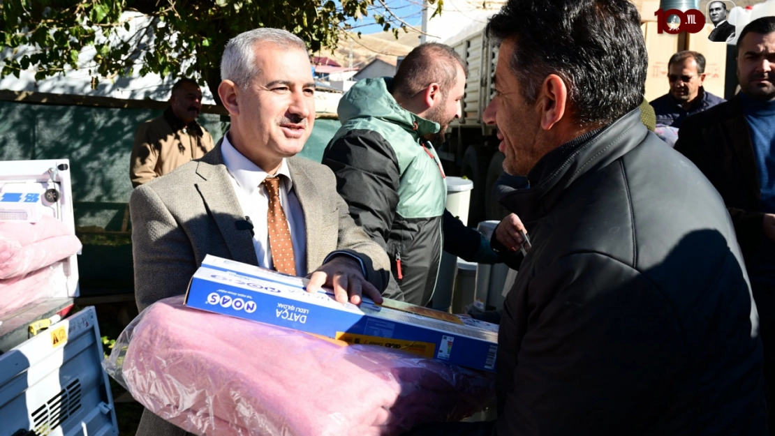 Başkan Çınar, Depremzede Ailelerimizin Her Zaman Yanındayız