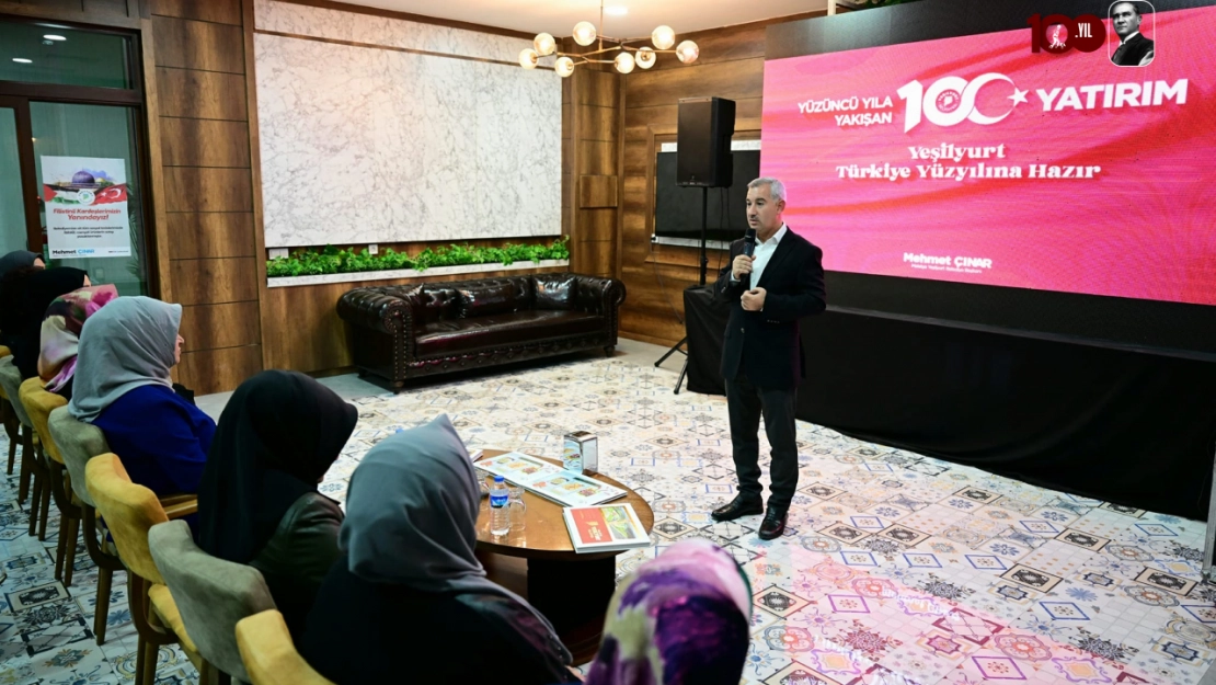 Başkan Çınar, Kadınlarımızın Düşüncelerinden ve Önerilerinden Her Zaman Faydalanıyoruz