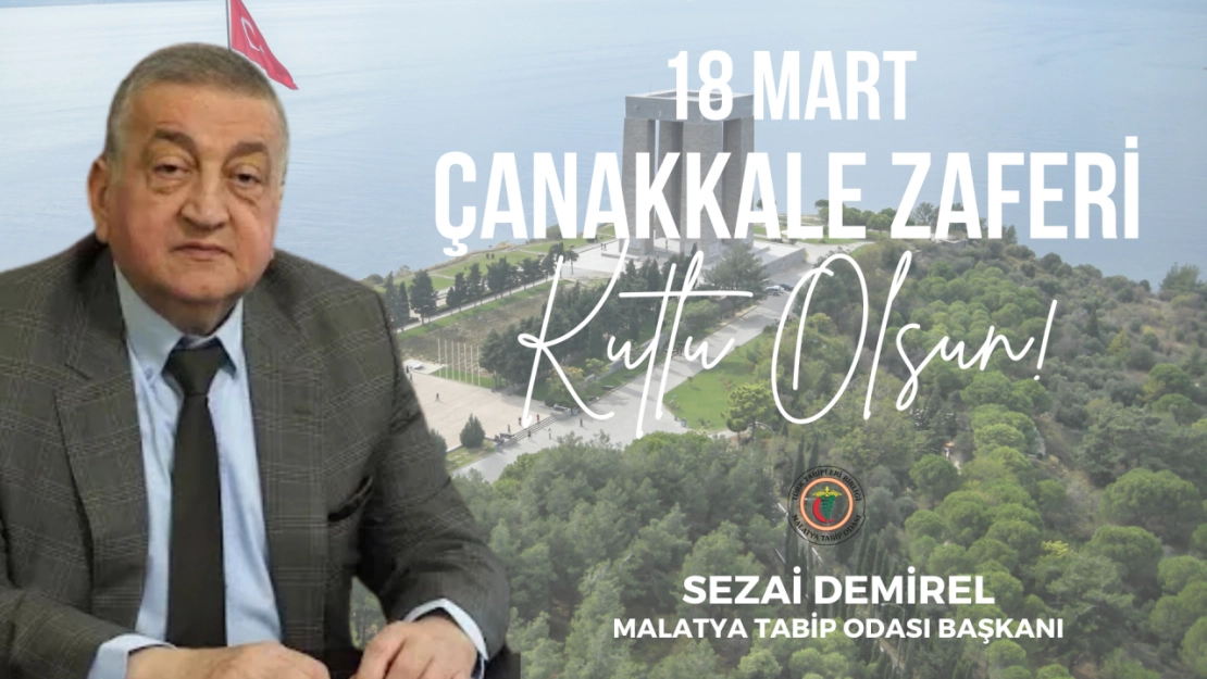 Başkan Demirel, 'Çanakkale, inancın, azmin ve fedakârlığın zaferidir'