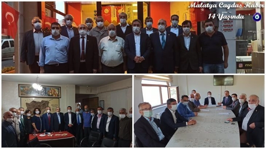 Başkan Kiraz Muhtarlar derneğini ziyaret etti