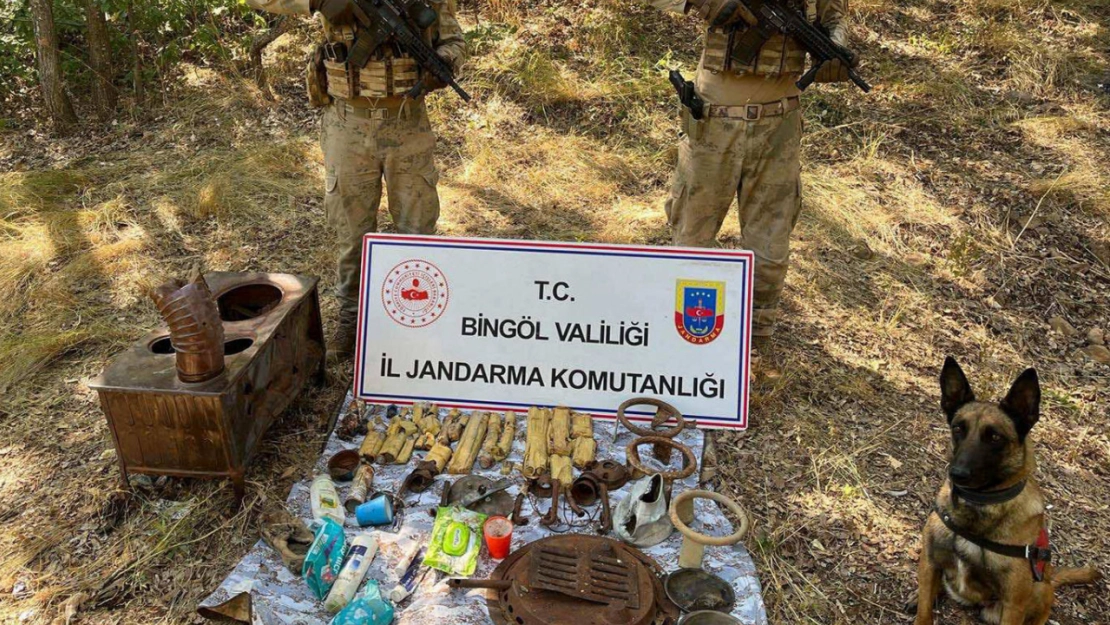 Bingöl'de bir sığınak imha edildi