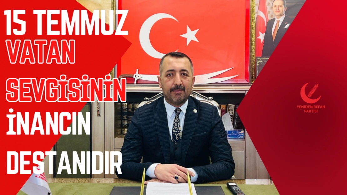 Burhan Kılıç: 'Bu Ruh Yaşatılmalı, Unutturulmamalıdır'