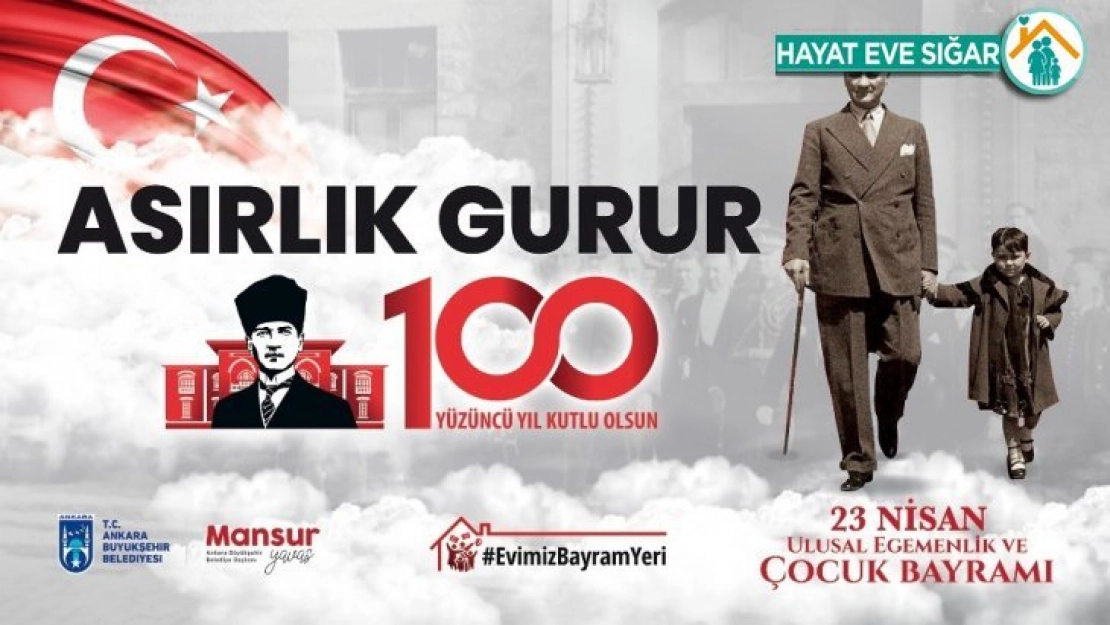 Büyükşehir'den Başkentli çocuklara özel 23 Nisan kutlaması