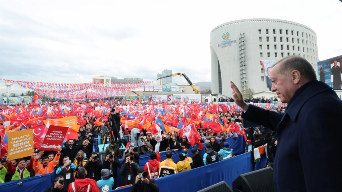 Cumhurbaşkanı Erdoğan: 'Malatya ile birlikte yol yürümekten şeref duyuyoruz'