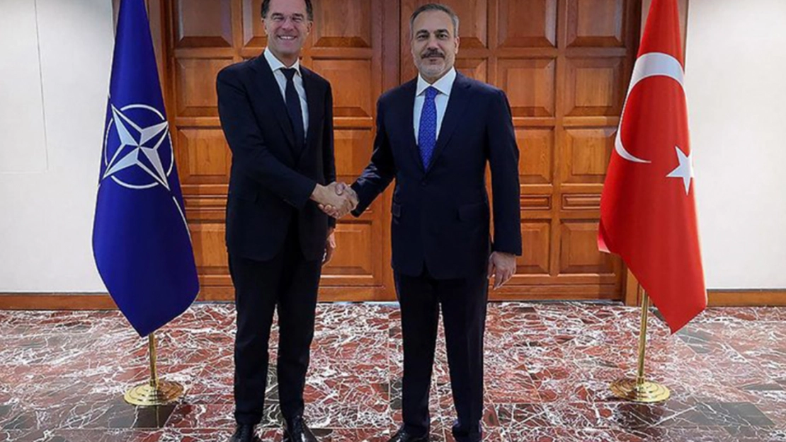 Dışişleri Bakanı Fidan, NATO Genel Sekreteri Rutte ile görüştü