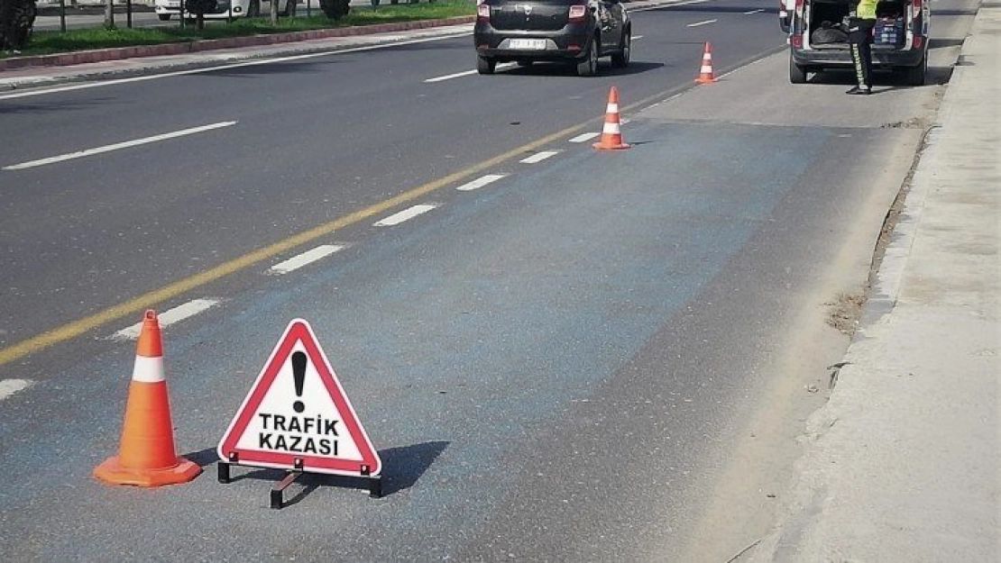 Elazığ'da trafik kazası 2 yaralı