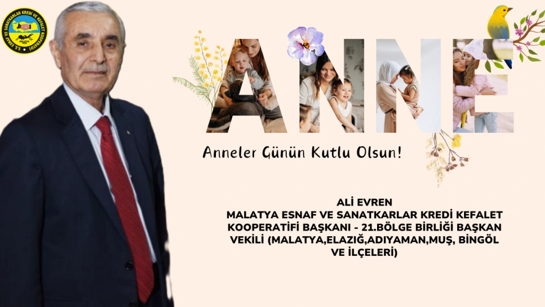 Başkan Evren'den Anneler Günü Mesajı