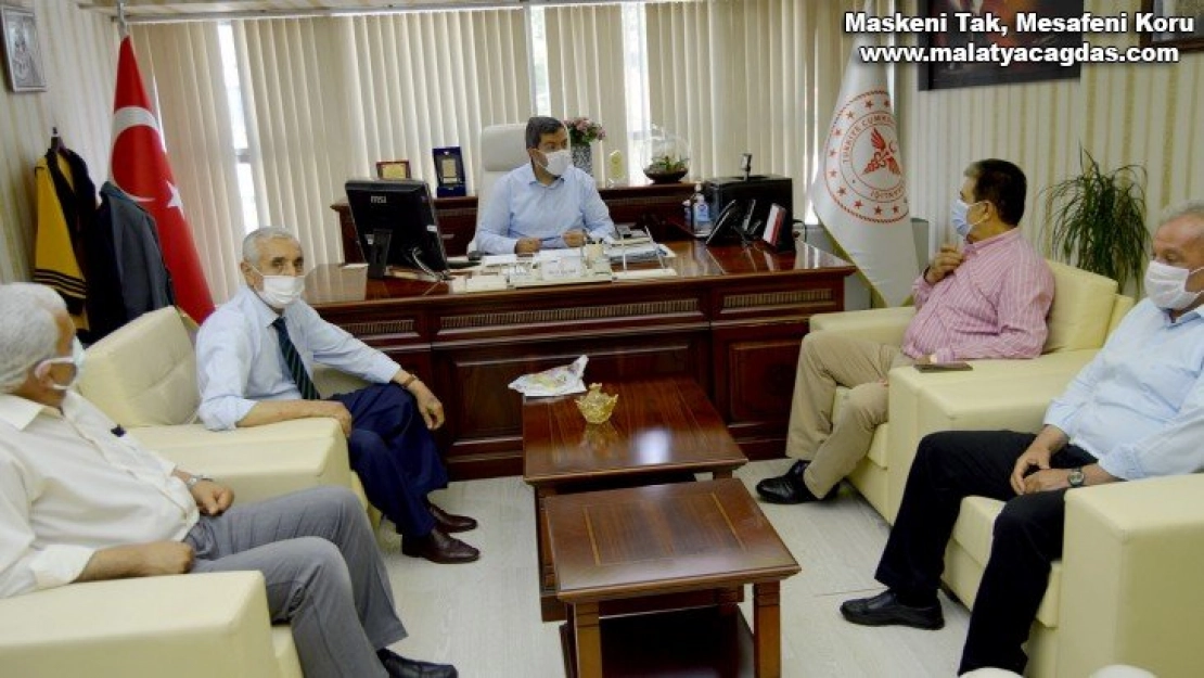 Esnaf Camiasından Sağlık Müdürüne Pandemi Teşekkürü Ziyareti