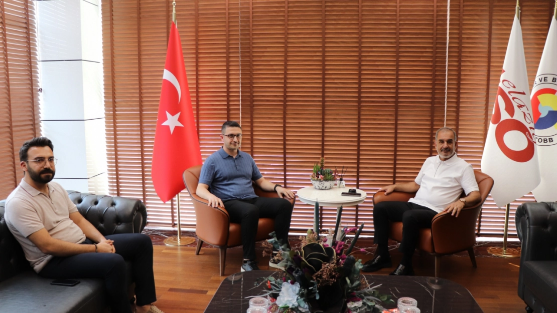 Fırat Elektrik Müdürü Gül'den Başkan Alan'a Ziyaret