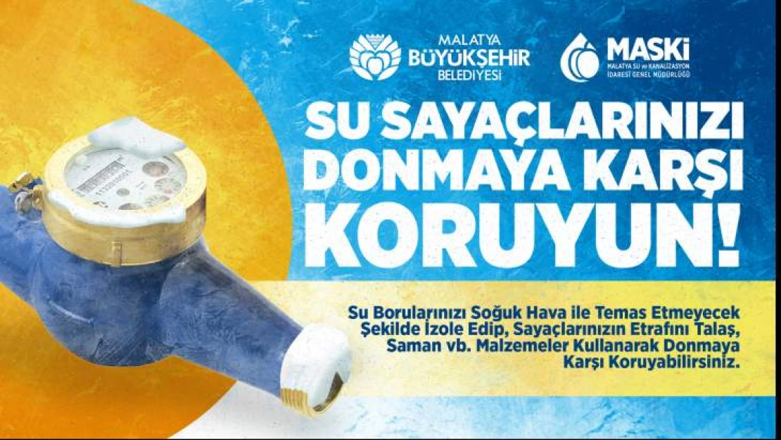 Sayaçları Donmaya Karşı Koruyalım