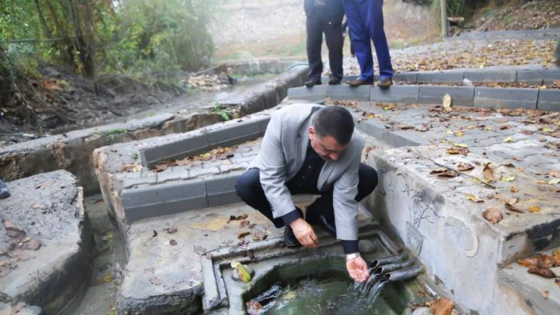 Orduzu'da Bulunan Üç Havuz Çeşmesi Vatandaşların Hizmetine Sunuldu