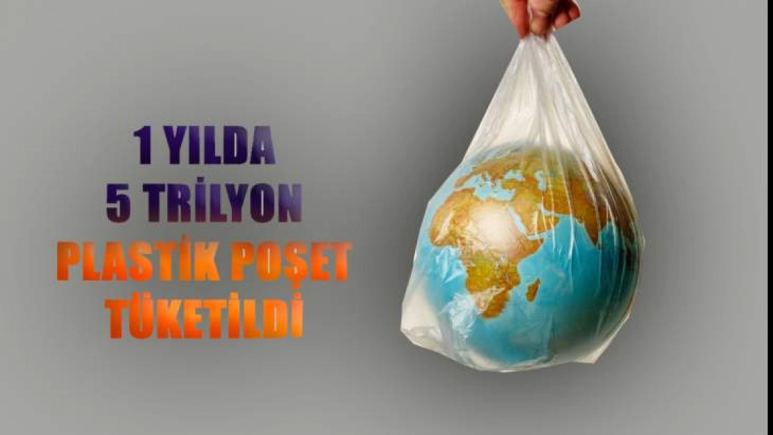 1 Yılda 5 Trilyon Plastik Poşet Tüketildi