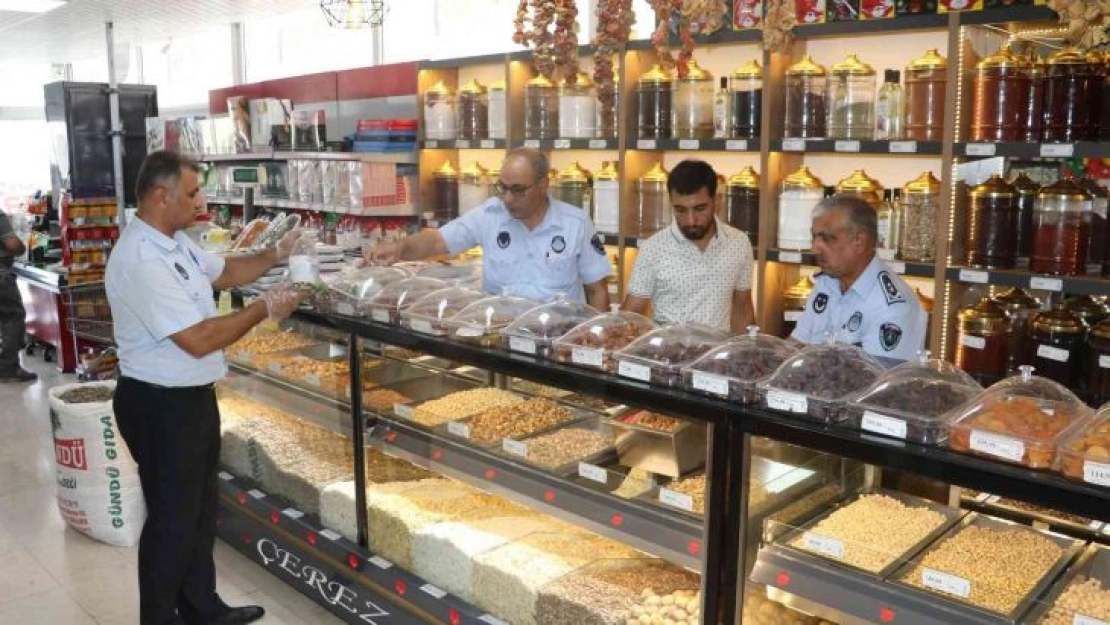 Karaköprü zabıtadan bayram öncesi denetim