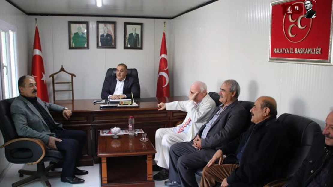Keskin'den MHP İl Başkanı Gök'e Hayırlı Olsun Ziyareti
