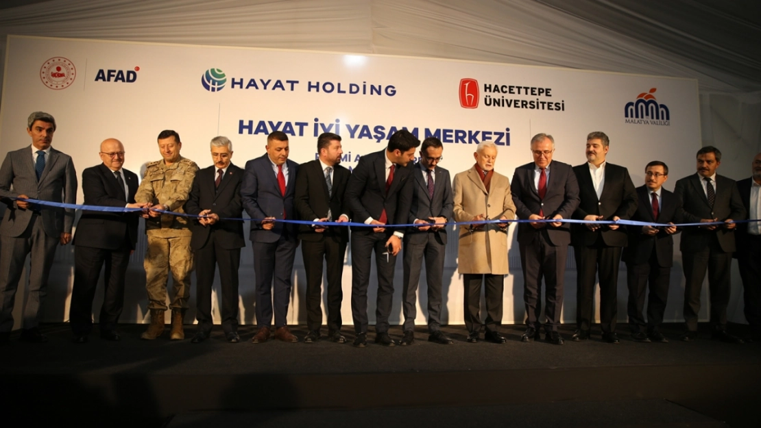 Konteyner kentte Hayat İyi Yaşam Merkezi'nin açılışı gerçekleştirildi