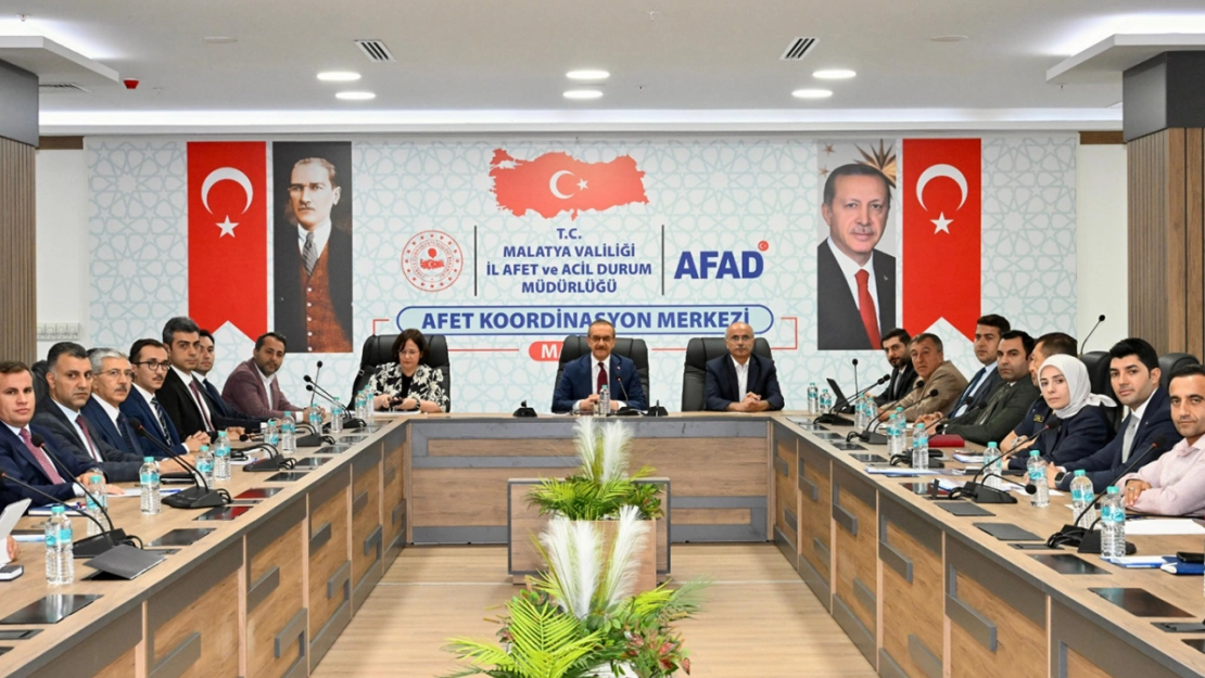 Malatya'da İl Afet Koordinasyon toplantısı gerçekleştirildi