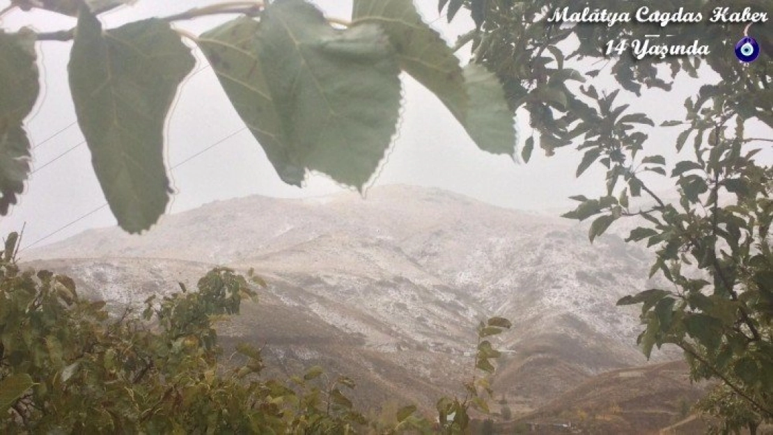 Mevsimin ilk Kar'ı yağdı