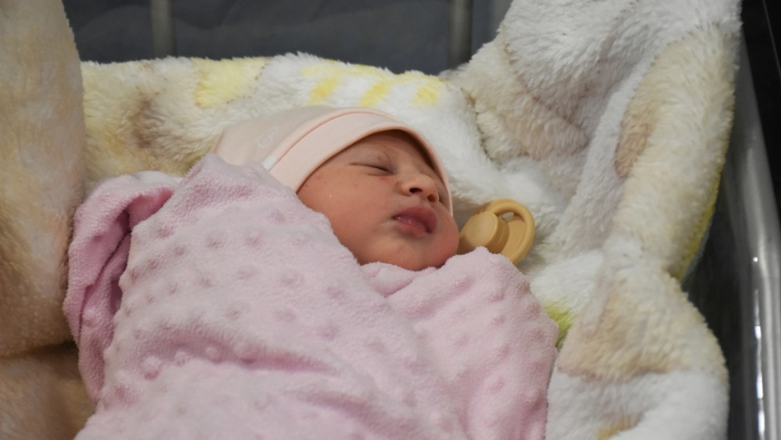 Malatya'da yılın ilk bebeği dünyaya geldi