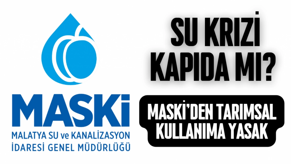 MASKİ'den Uyarı: İçme Suyunu Bahçede Kullanmayın!
