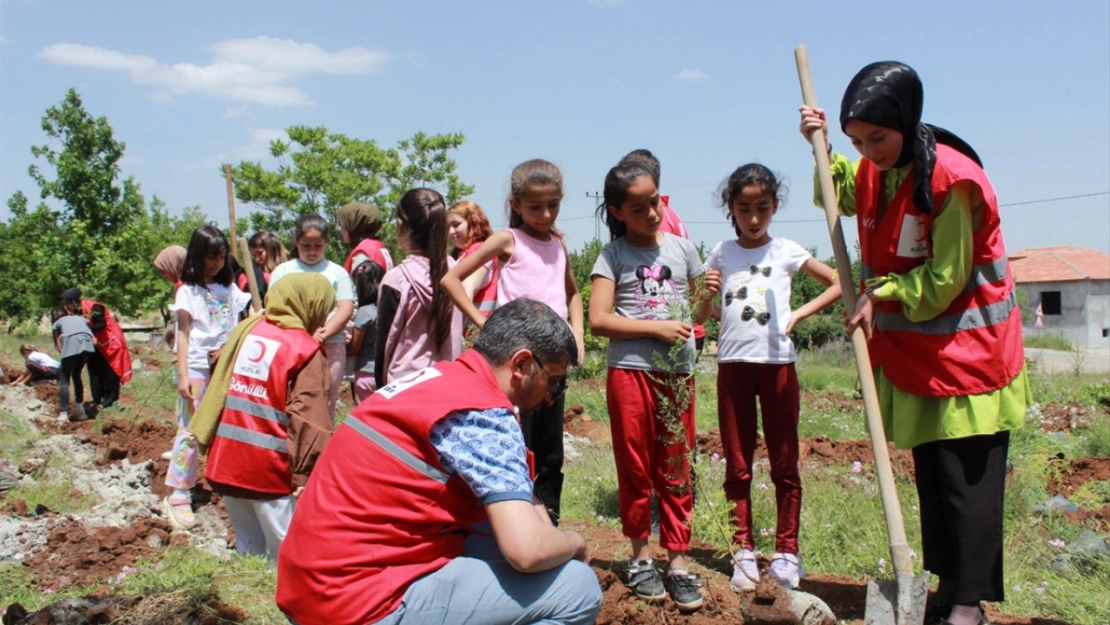 Türk Kızılay Malatya'da okulları afet ve acil durumlara hazırlıyor