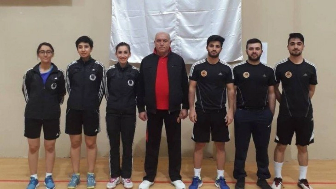 Üniversitelerarası Speedminton  Turnuvasında büyük başarı