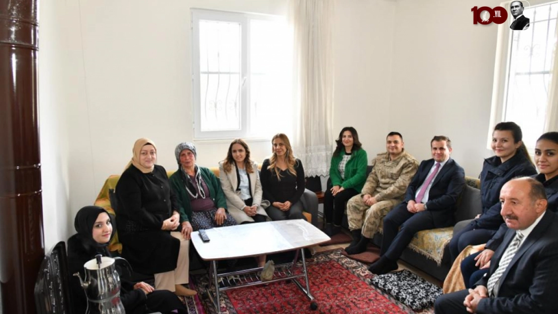 Vali Ersin Yazıcı'nın Eşi Hanife Yazıcı ziyaretlerine Devam Ediyor