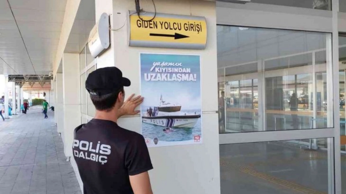 Van polisinden boğulmalara karşı bilgilendirme