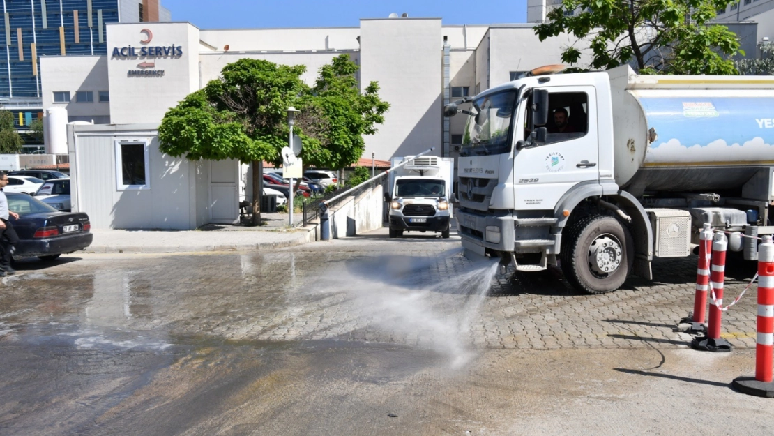 Yeşilyurt'un Temiz ve Düzenli İmajı Korunuyor