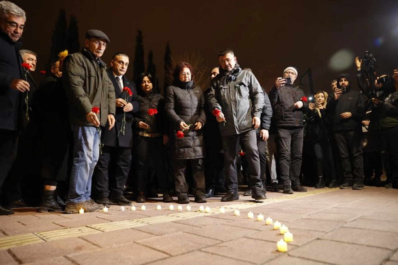 Malatya'da Depremlerde yaşamını yitirenler anıldı