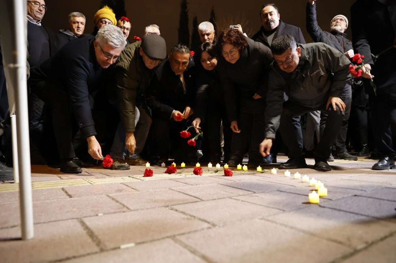 Malatya'da Depremlerde yaşamını yitirenler anıldı