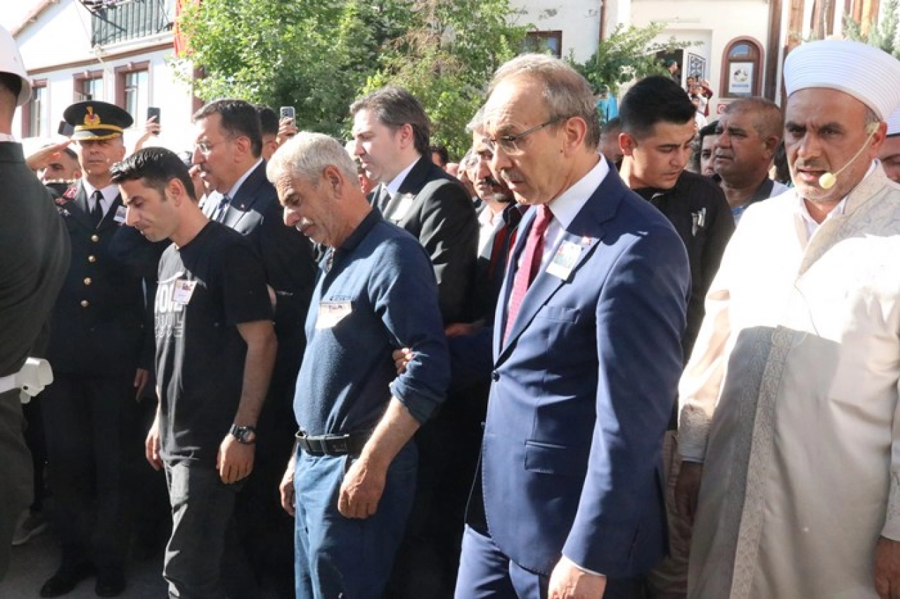 Şehit Astsubay Akdoğan'a Malatya'da Gözyaşlarıyla Veda