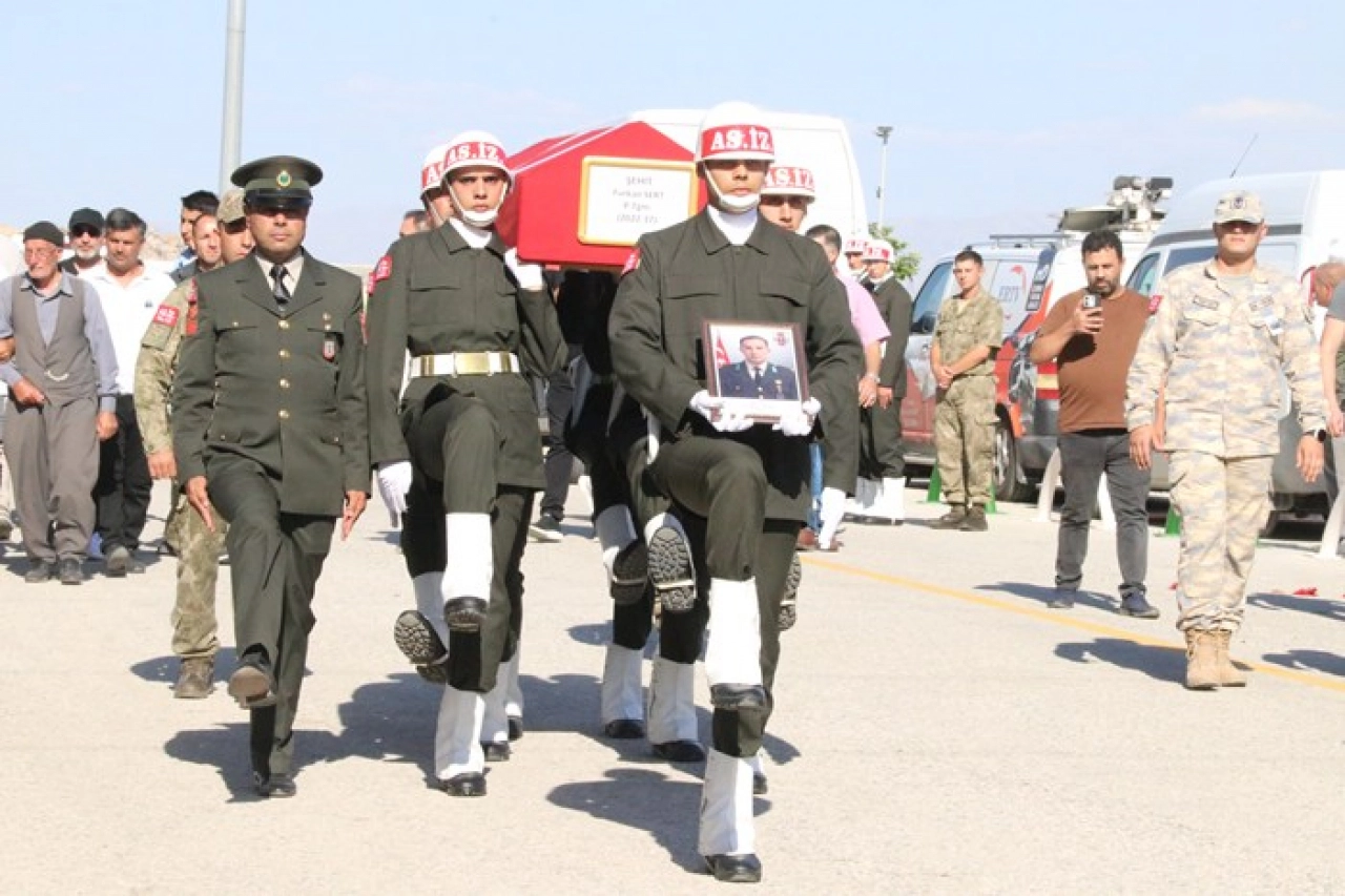 Şehit Teğmen Furkan Sert Malatya'da Son Yolculuğuna Uğurlandı