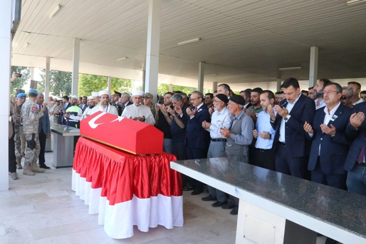 Şehit Teğmen Furkan Sert Malatya'da Son Yolculuğuna Uğurlandı