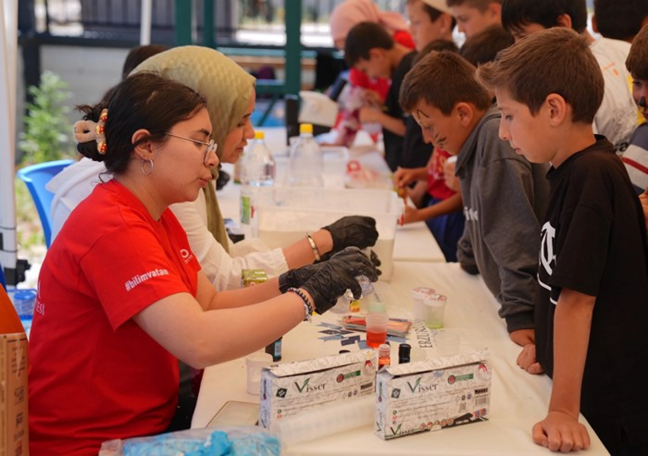 ETÜ Bilim İletişimi Ofisi, Altınbulak'ta Büyük İlgi Gördü
