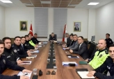 Adıyaman'da aylık emniyet değerlendirme toplantısı yapıldı