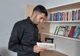 Erciş'te engelli genç kitap yazarak hayata tutundu