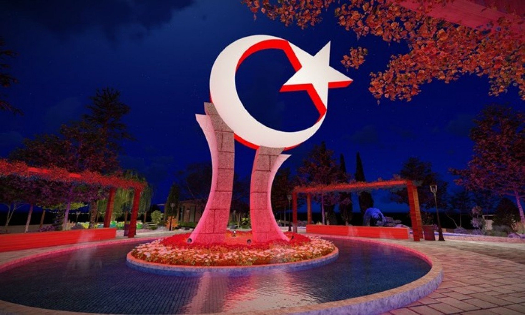 Battalgazi'ye ay-yıldız anıtlı parkyapılacak