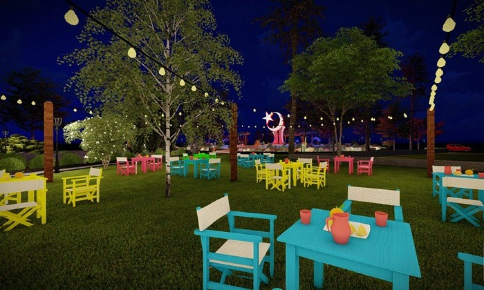 Battalgazi'ye ay-yıldız anıtlı parkyapılacak